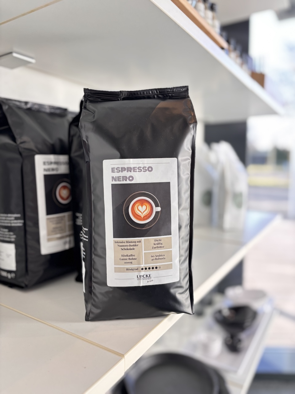 Lücke-Technik 1000g - Espresso Nero