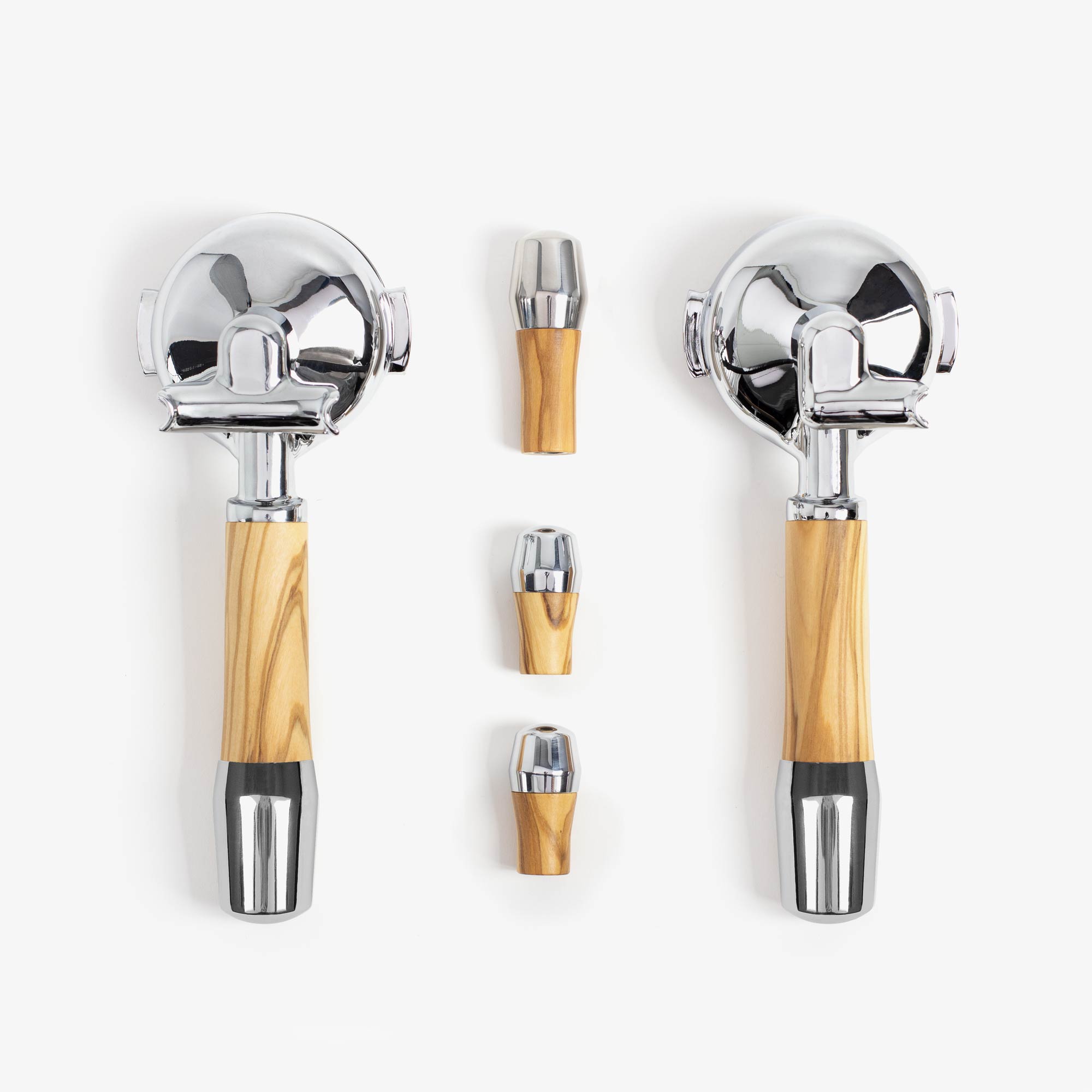 Wiedemann Manufaktur - Griffset Elegant für ECM Kipphebel V2 - Olive