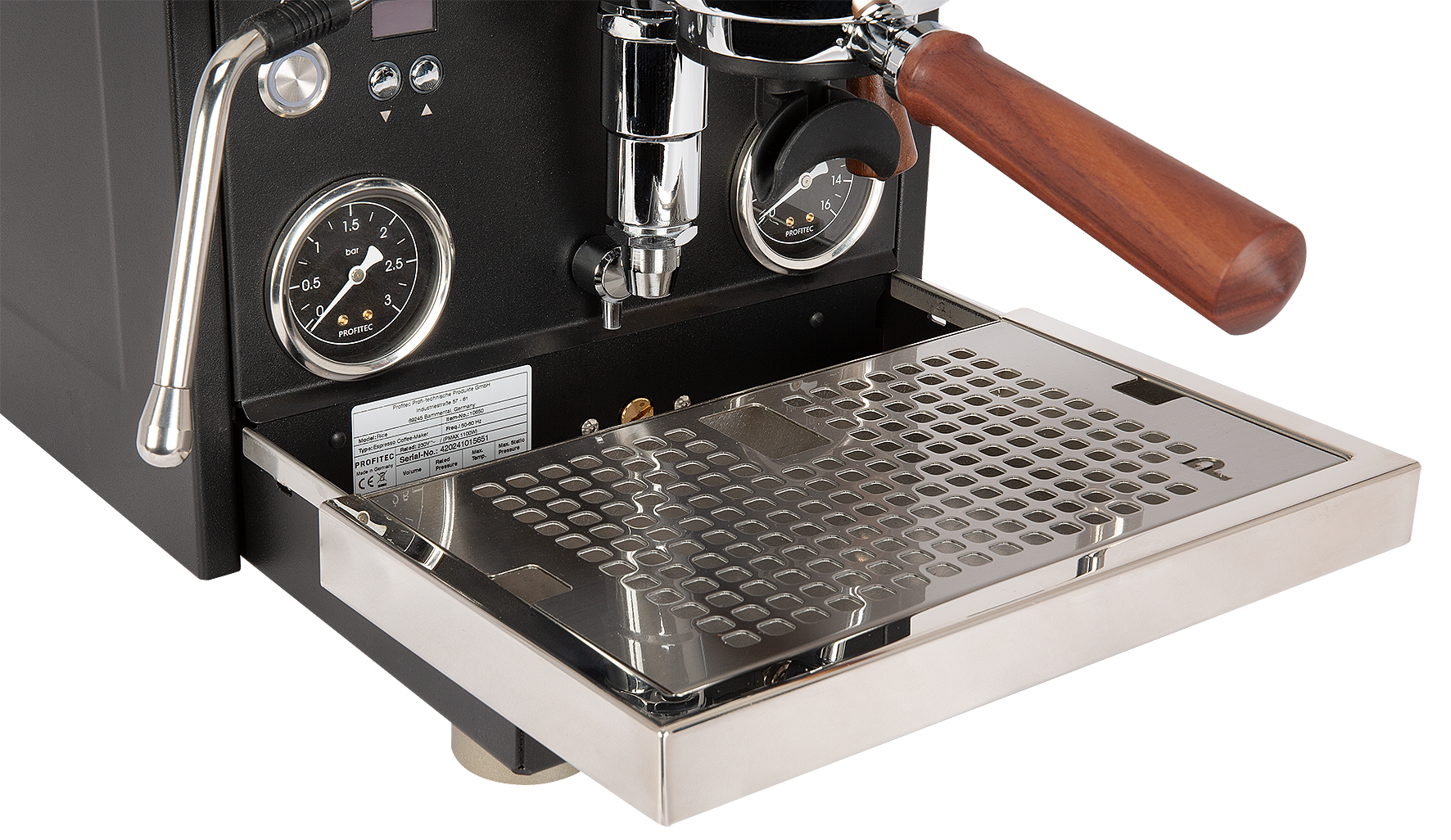 Profitec Ride black - PID Dualboiler Espressomaschine - Exclusive Line