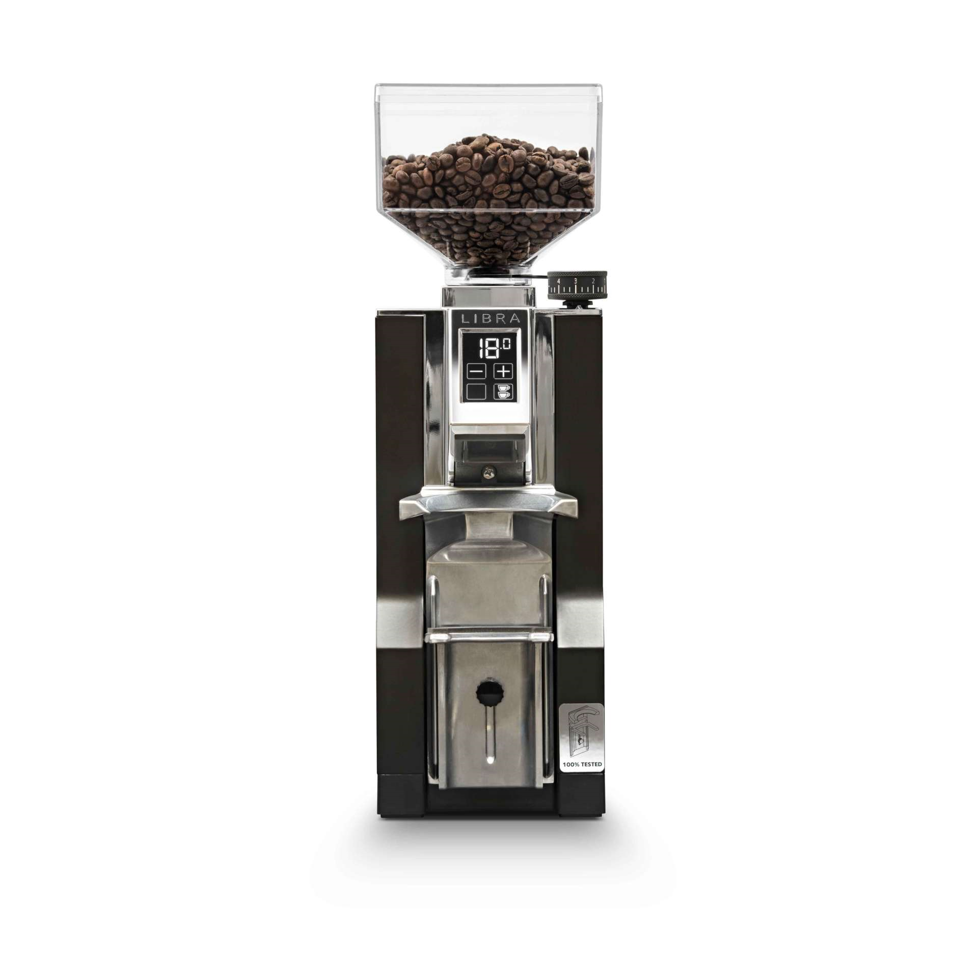 Eureka Mignon Libra 16CR - schwarz matt