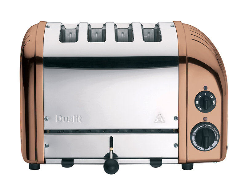 Dualit - Classic Toaster 4-Schlitz kupfer