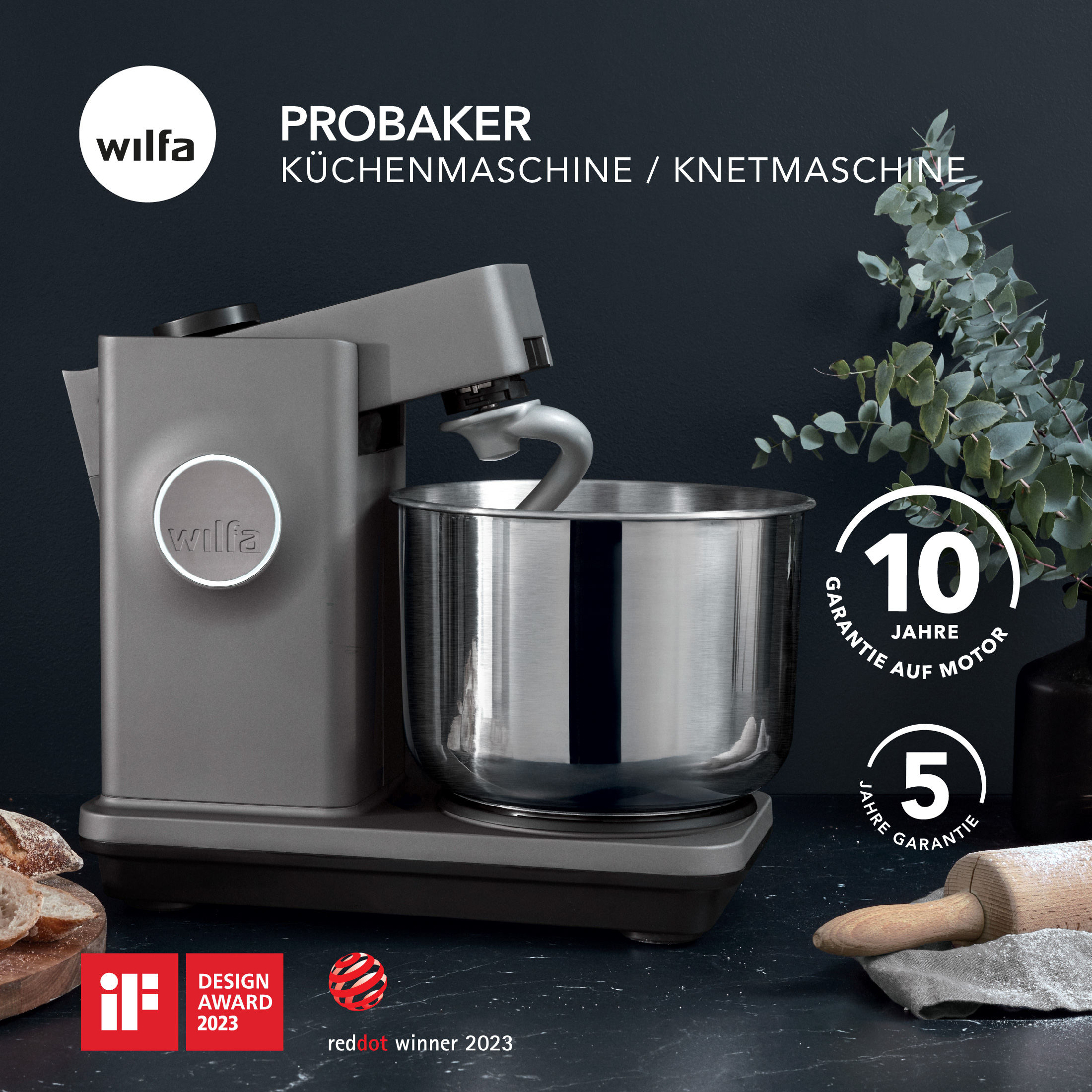 Wilfa - Probaker (Grau)