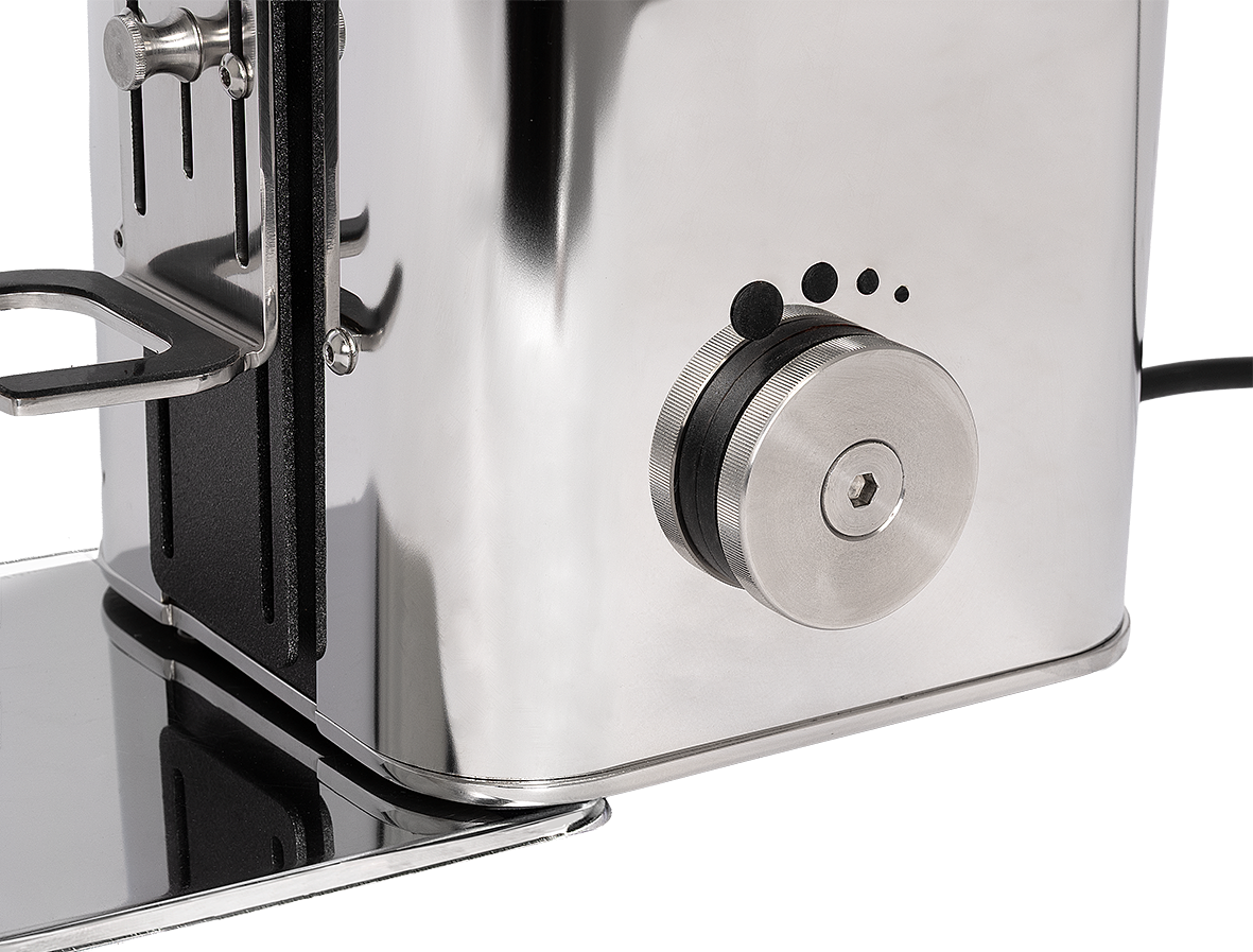 ECM Exacto - Espressomühle mit GbW - Edelstahl Poliert
