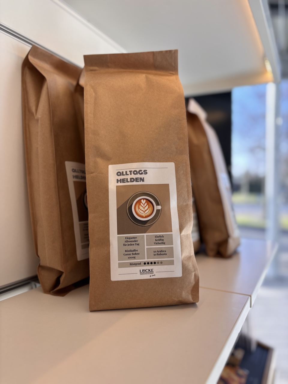 Lücke-Technik 1000g - Espresso für Alltagshelden 