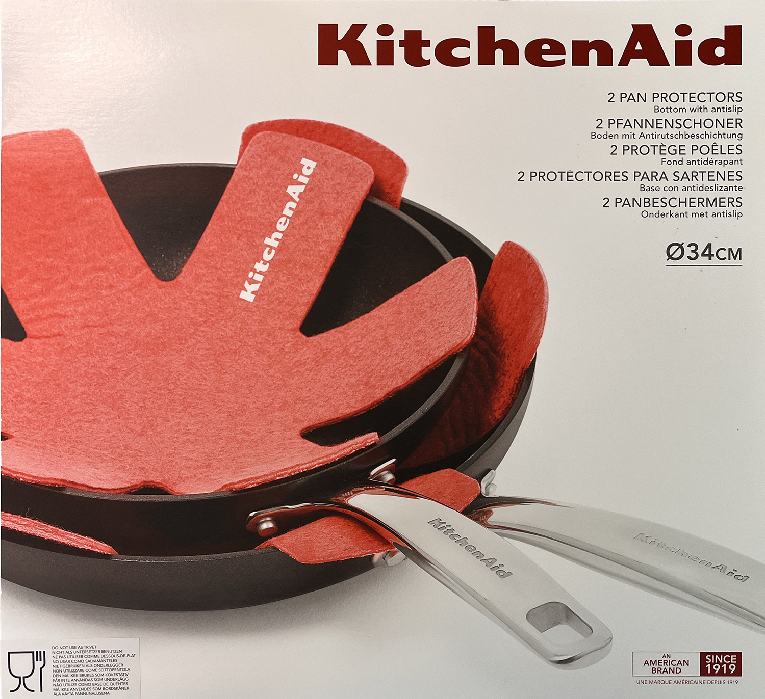 KitchenAid Pfannenschoner - 2er Set