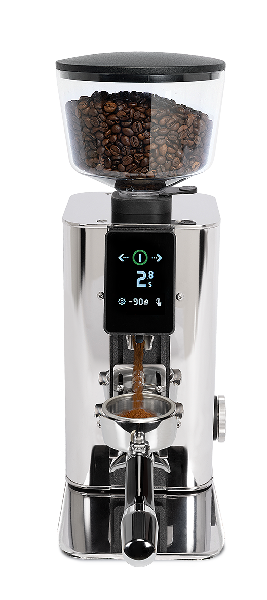ECM Exacto - Espressomühle mit GbW - Edelstahl Poliert