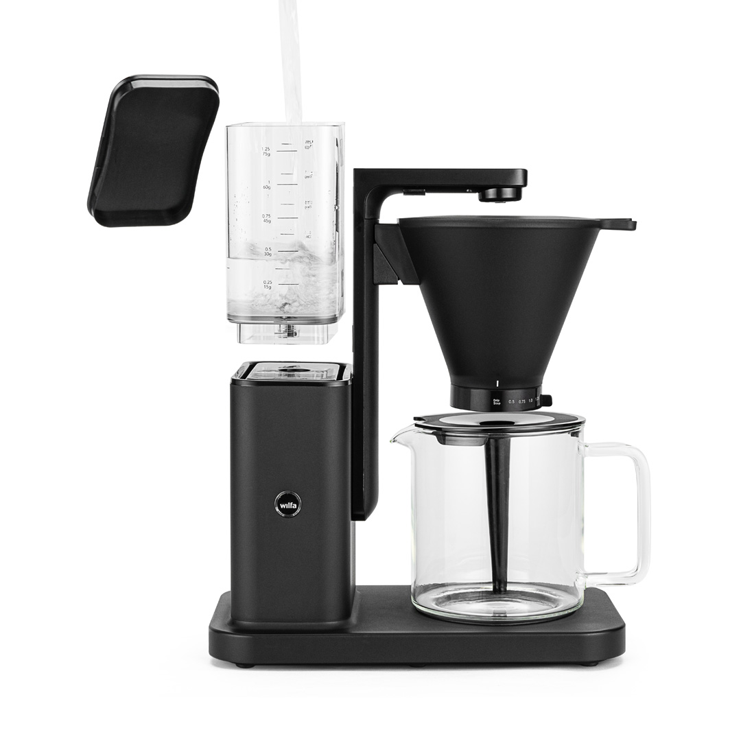 Wilfa - Filterkaffeemaschine "Zense Alux" Schwarz