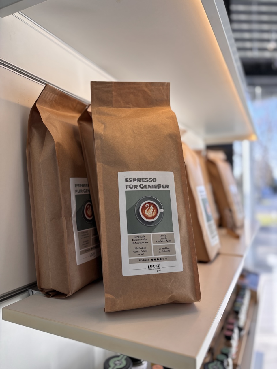 Lücke-Technik 1000g - Espresso für Genießer