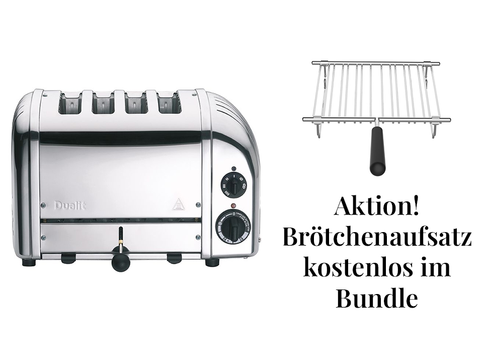 Dualit - Classic Toaster 4-Schlitz poliert