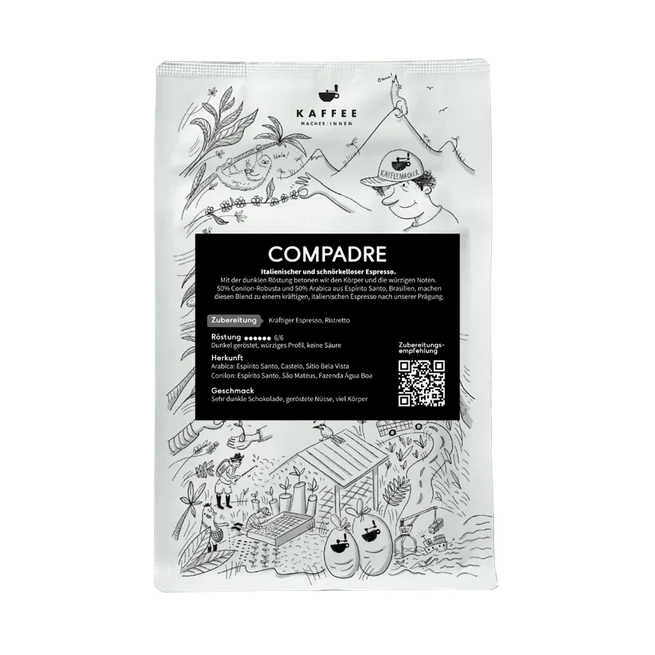 Kaffeemacher 250g - Compadre Espresso