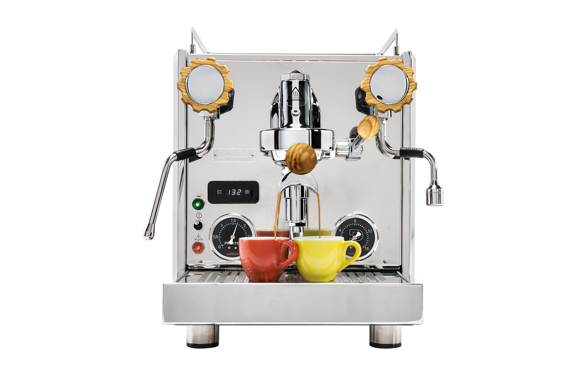 Profitec Pro 700 PID Dualboiler Espressomaschine mit Olivenholz-Veredlung