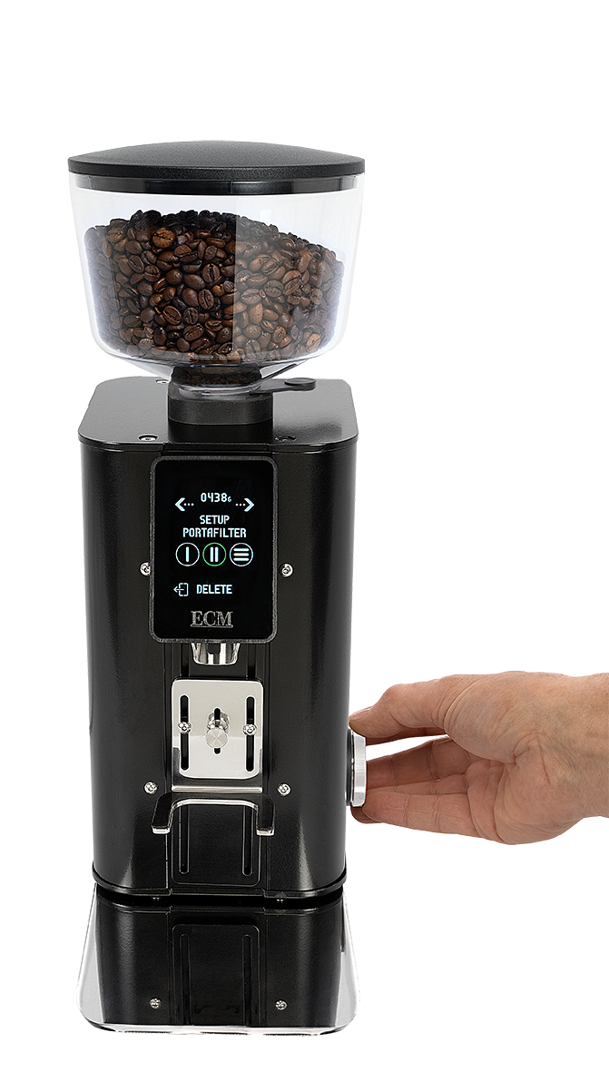 ECM Exacto - Espressomühle mit GbW - Matt Schwarz