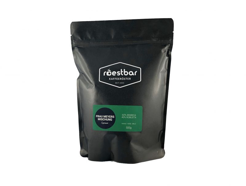 roestbar 500g Espresso Frau Meyers Mischung (grün)